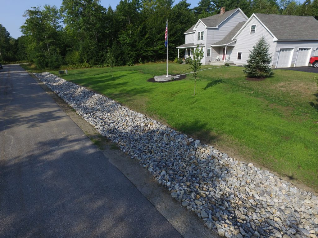 Drainage Solutions Carrier Landscape Lewiston ME